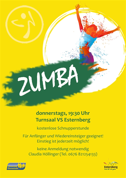 Plakat Zumba